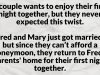 A couple wants to enjoy their first night together, but they never expected this twist.