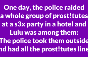 The police raided a whole group of prost!tutes at a s3x party in a hotel