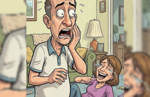 Her Husbands New Face